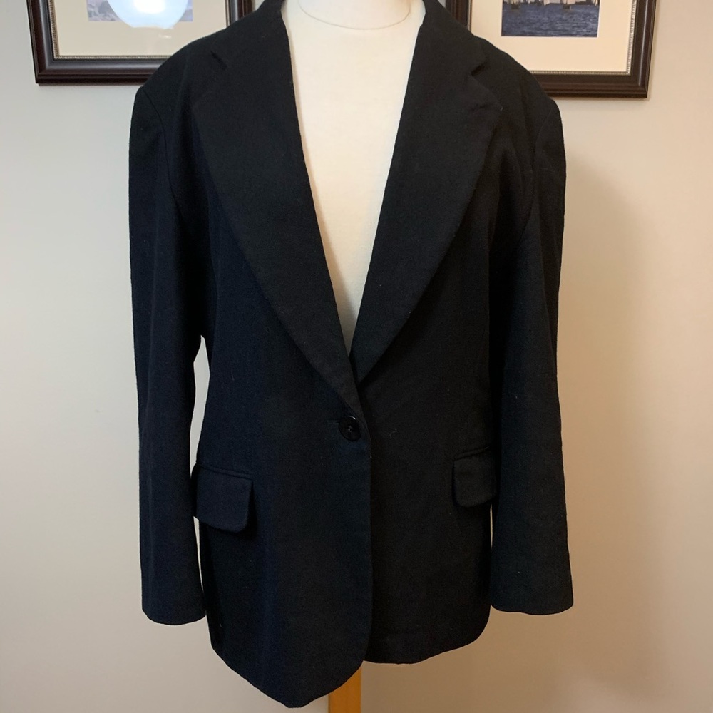 Vintage Worthington Ladies 100% Wool Blazer